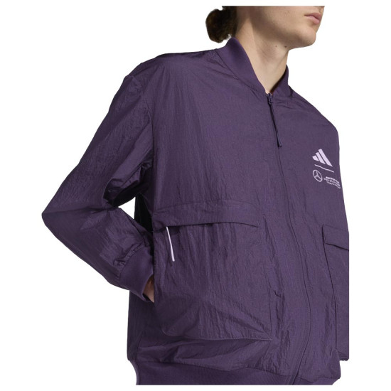 Adidas Ανδρικό μπουφάν Mercedes - AMG Petronas Formula One Team Premium Woven Bomber Jacket